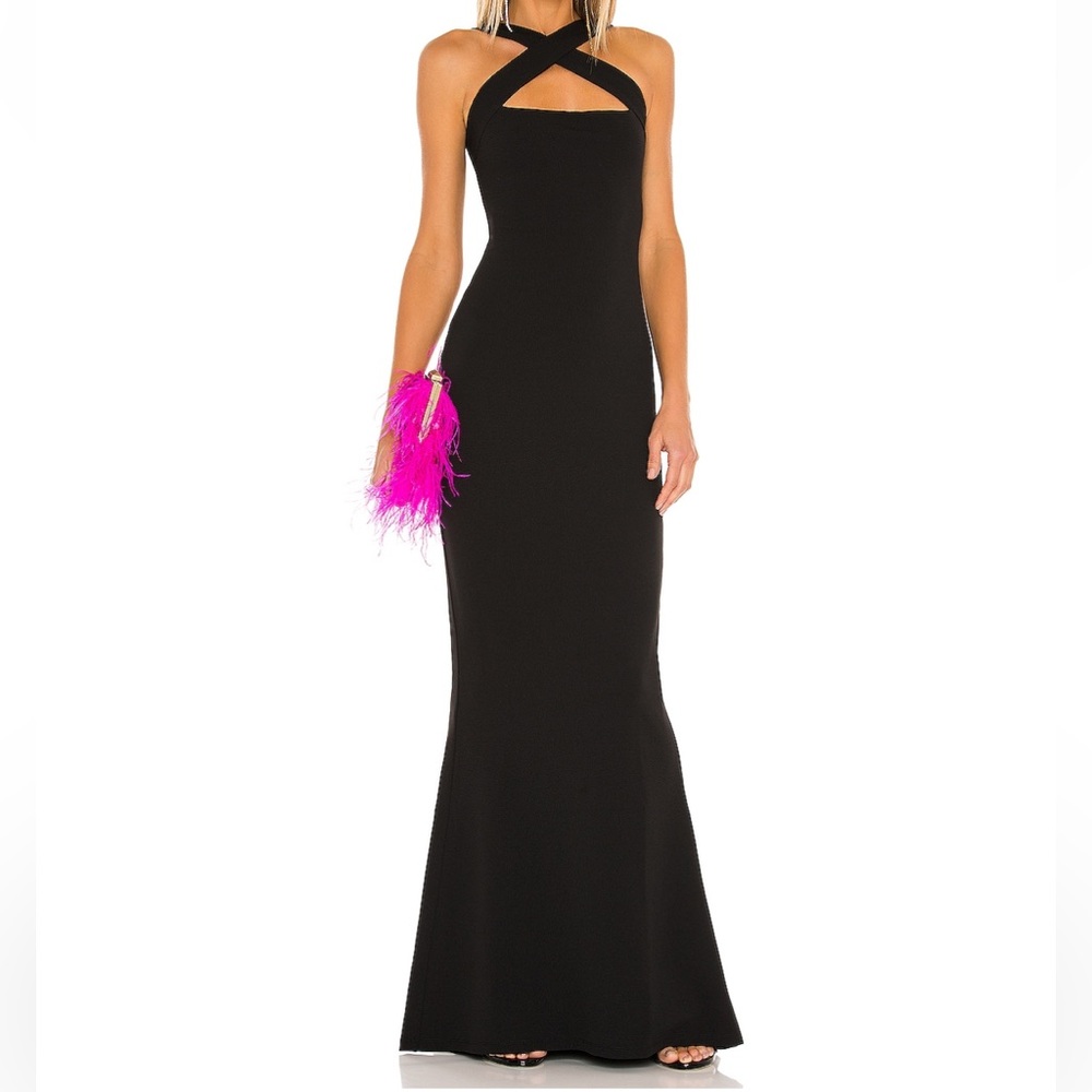 Nookie X Revolve Viva 2 Way Gown in Black Size S